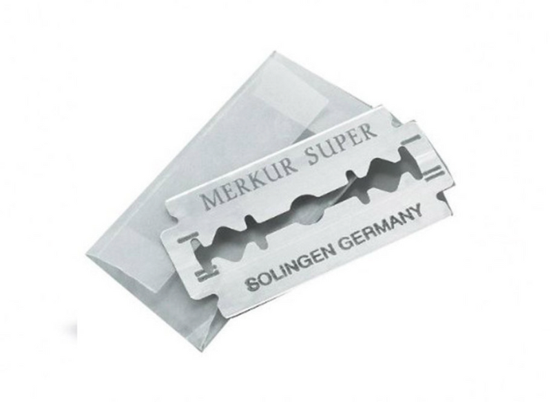 Merkur "Platinum" Double Edge Safety Razor Blades - 10st.