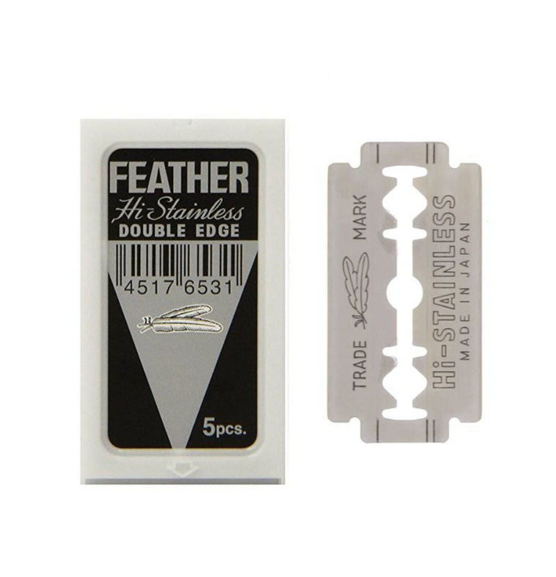 Kopie van Feather Double Edge Safety Razor Blades - 5 st (71S)**