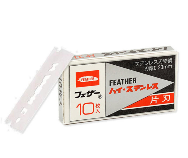 Feather Single Edge Razor Blades - 10 st