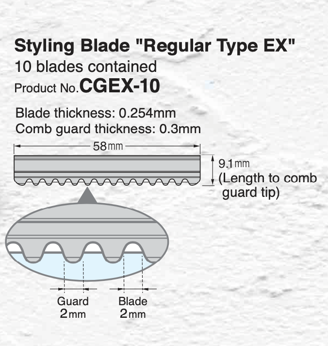 Feather "Styling" Regular Blades - 10 st.