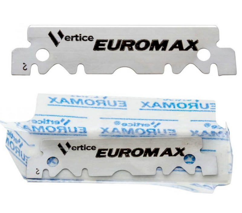 Euromax Single Edge Razor Blades - 100 st