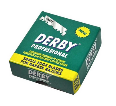 Derby Professional Single Edge Razor Blades - 100 st