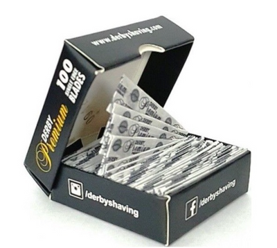 Derby Premium Single Edge Razor Blades - 100 st