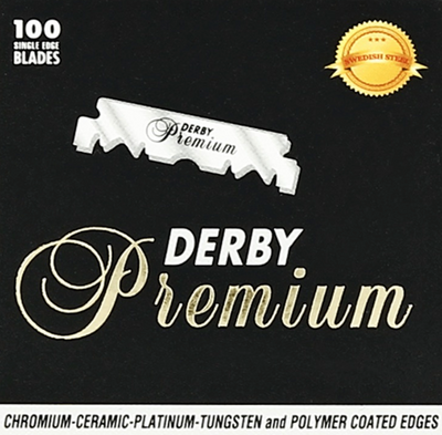 Derby Premium Single Edge Razor Blades - 100 st