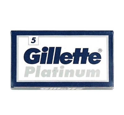 Gillette Platinum Double Edge Safety Razor Blades - 100 st