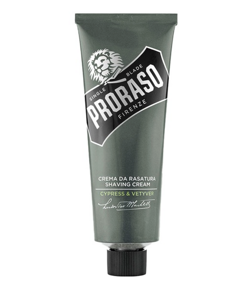 Proraso "Cypress & Vetiver" Shaving Cream Tube - 100ml