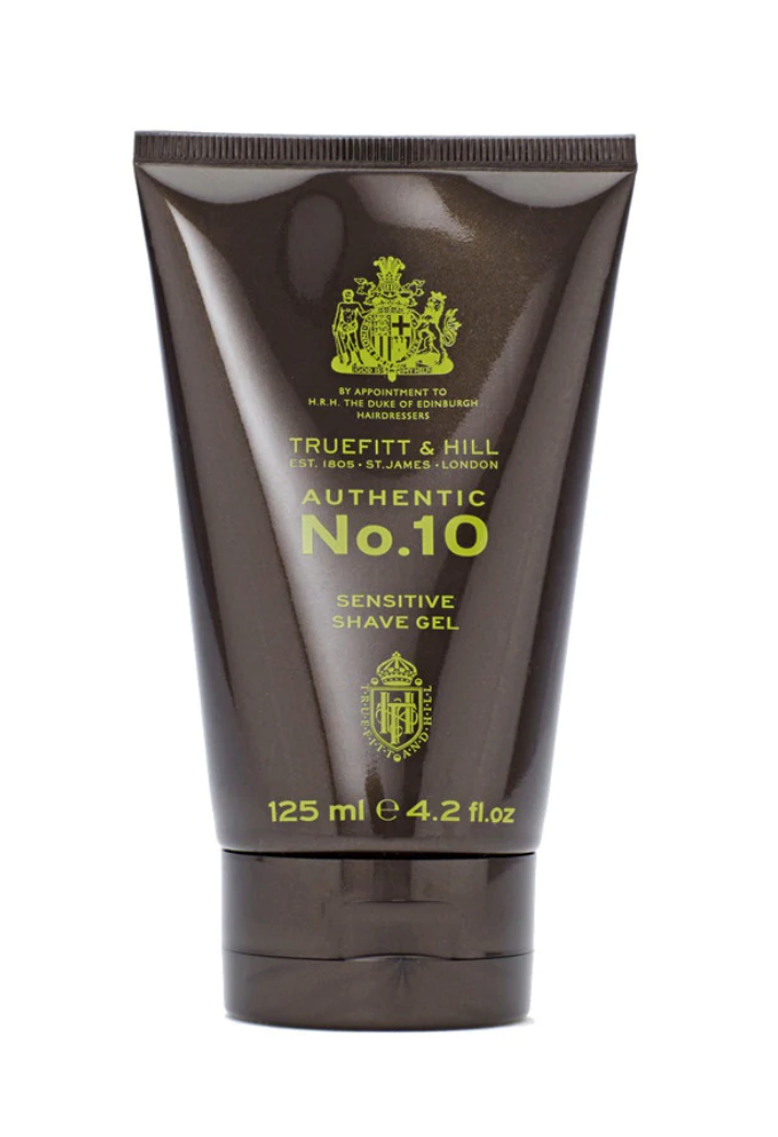 Truefitt & Hill "No.10" Shaving Gel - Tube 125 ml.