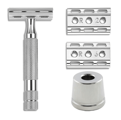 Rockwell Razors "Chrome Series" 6C - White Chrome