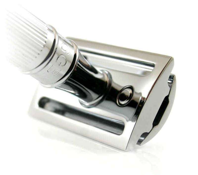 Edwin Jagger "Traditional" DE89(LBL) - Safety Razor Chrome