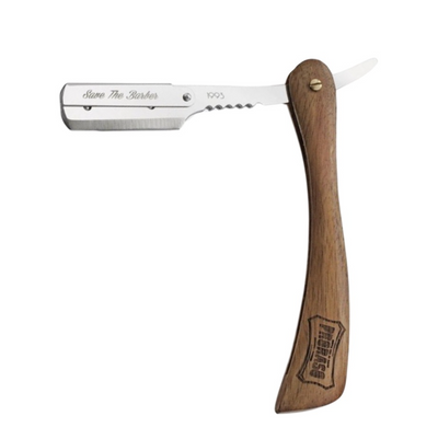 Proraso "Single Blade" Barber Razor / Shavette - Walnut