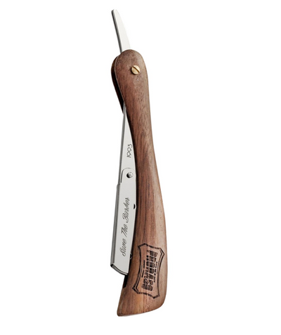 Proraso "Single Blade" Barber Razor / Shavette - Walnut