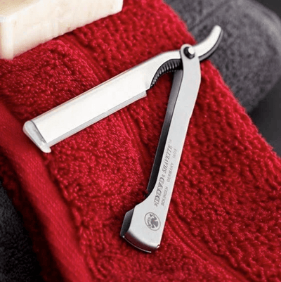 Dovo "Barber Razor / Shavette" - RVS (Inox)