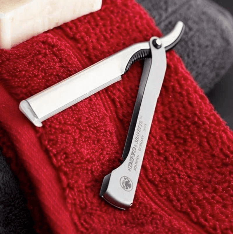 Dovo "Barber Razor / Shavette" - RVS (Inox)