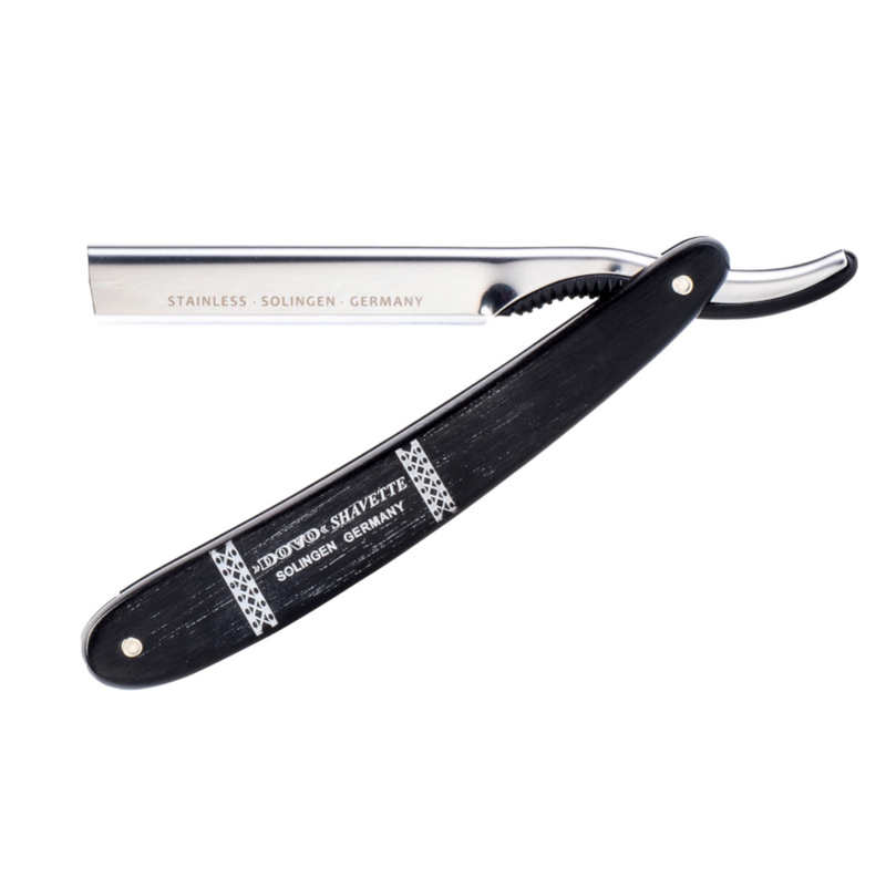 Dovo "Barber Razor / Shavette" - Ebbenhout