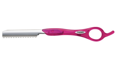 Feather Styling Razor - "Fuchsia Pink"