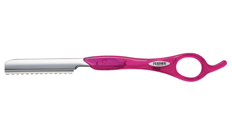 Feather Styling Razor - "Fuchsia Pink"