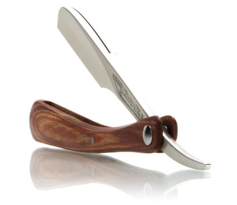 Feather "Artist Club" DX Professional Razor - "Teak Wood"