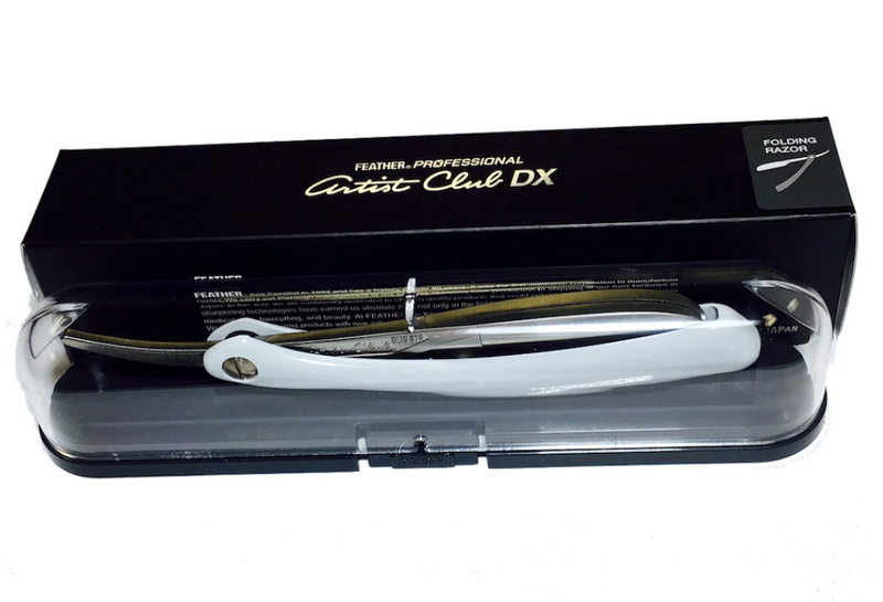 Feather "Artist Club" DX Professional Razor - "Teak Wood"