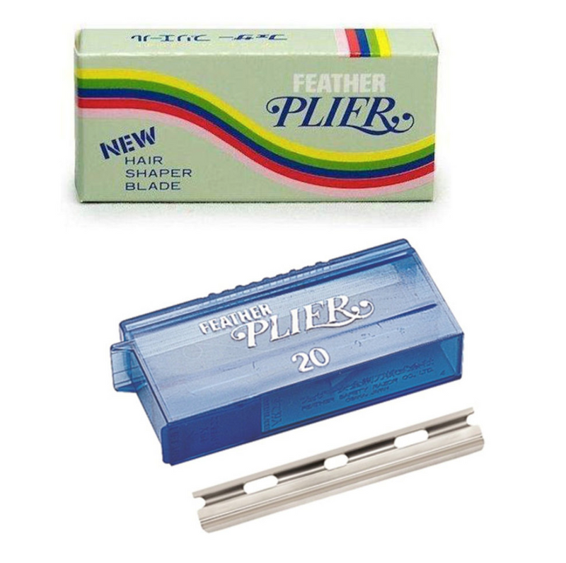 Feather Styling "Plier" Razor Blades - Value Pack 200 st.