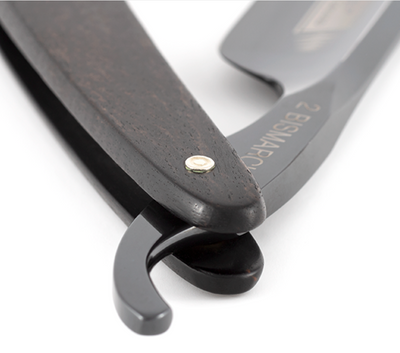 Dovo "Bismarc n°2" Straight Razor - Black Ebony 6/8"