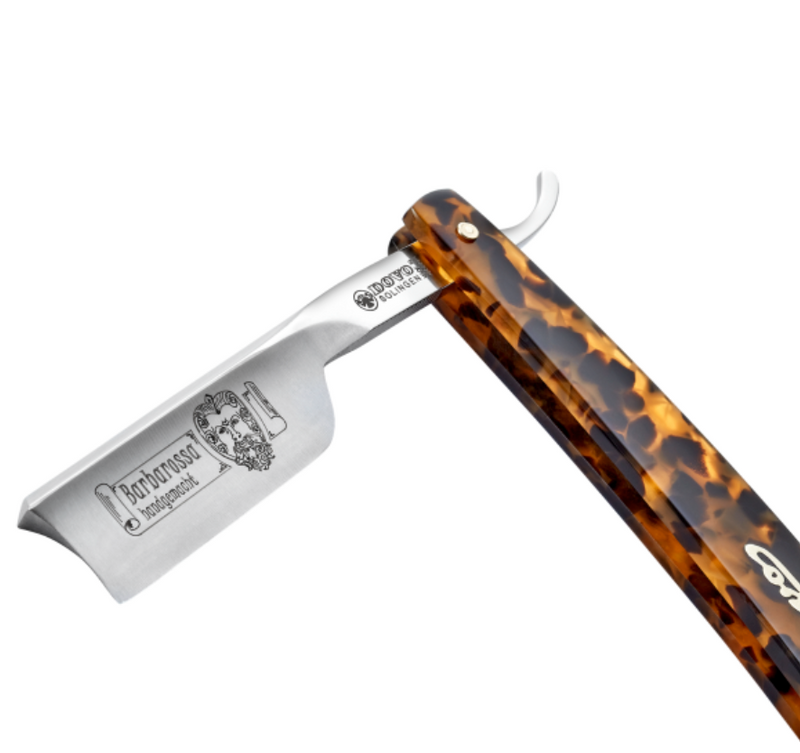 Dovo "Barbarossa" Straight Razor - Tortoise 5/8"