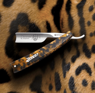 Dovo "Barbarossa" Straight Razor - Tortoise 5/8"