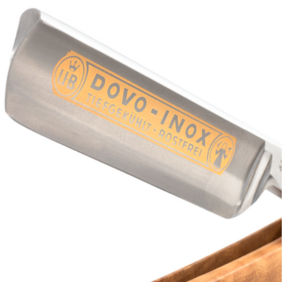 Dovo "Inox" Straight Razor - Olive Wood  5/8"