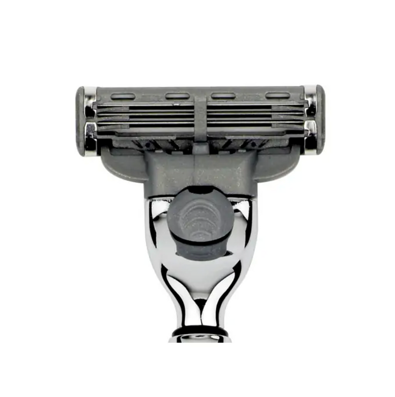 Edwin Jagger "Chatsworth" - Mach 3 Chrome Plated Razor (Plain)