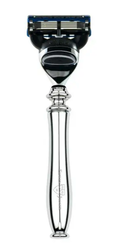 Edwin Jagger "Chatsworth" - Fusion Chrome Plated Razor (Plain)