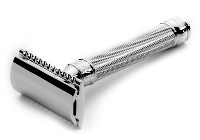 Edwin Jagger "Traditional" DE89(KN) - DE Razor Knurled Handle