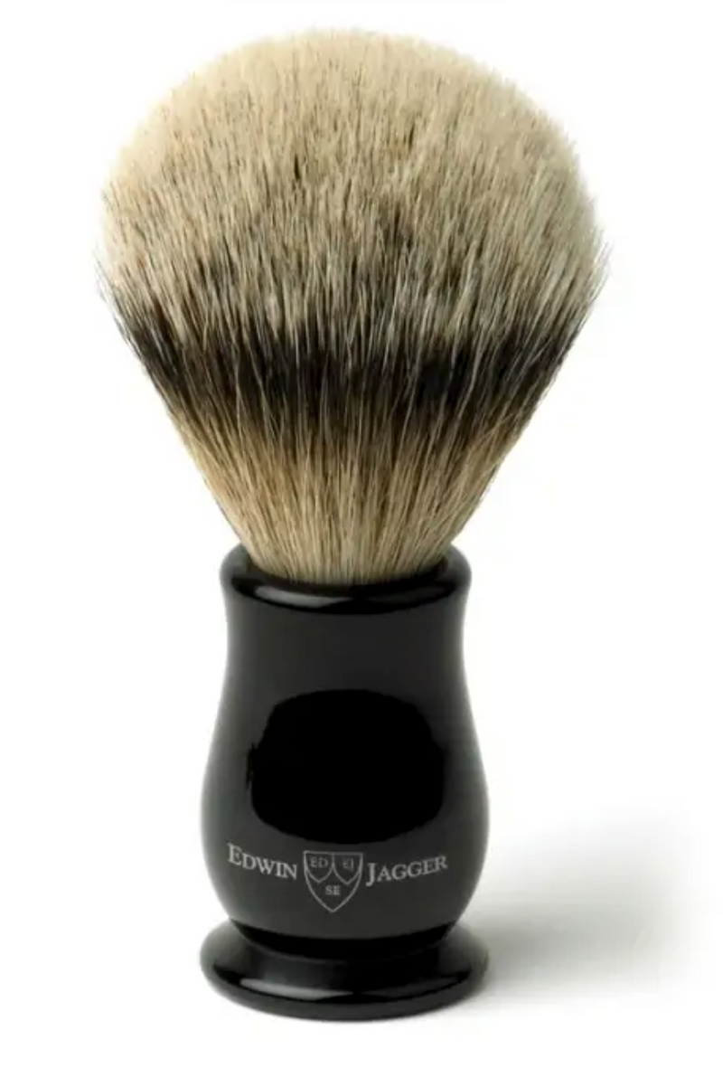 Edwin Jagger "Chatsworth" 4-Delige DE Set - Imitation Black Ebony