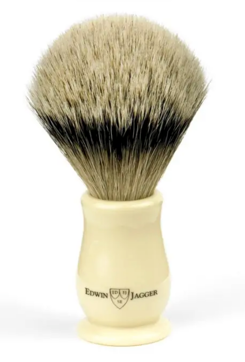 Edwin Jagger "Chatsworth" 4-Delige DE Set - Imitation Ivory