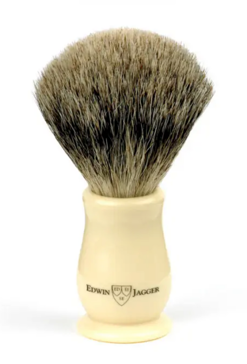 Edwin Jagger "Chatsworth" 4-Delige DE Set - Imitation Ivory