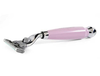 Edwin Jagger Lady's Luxury Razor Gillette Mach 3 - Pink