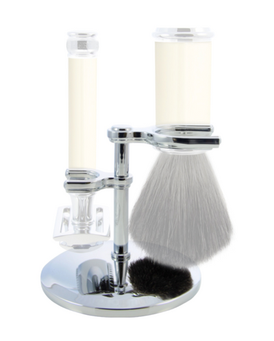 Edwin Jagger Shaving Stand - DE Razor & Brush