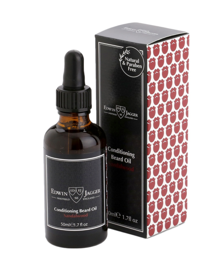 Edwin Jagger Conditioning Beard Oil - Sandalwood 50ml.