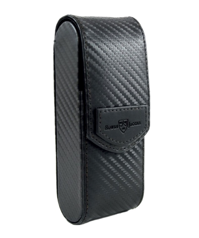 Edwin Jagger DE Safety Razor Etui - Black Carbon Fibre 