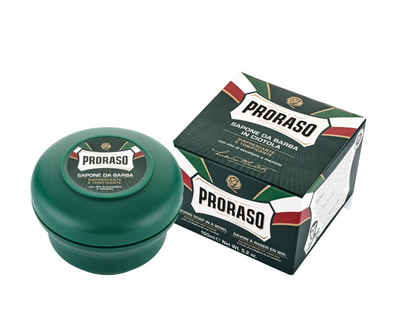 Proraso "Green Line Refreshing" - Scheerzeep in Bowl 150g