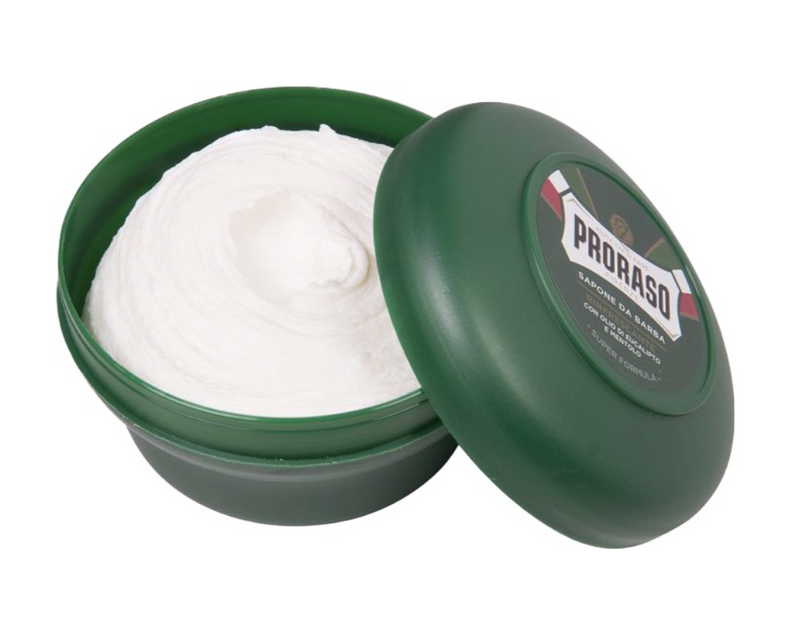 Proraso "Green Line Refreshing" - Scheerzeep in Bowl 150g