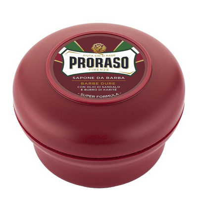 Proraso "Red Line Sandalwood" - Scheerzeep in Bowl 150g