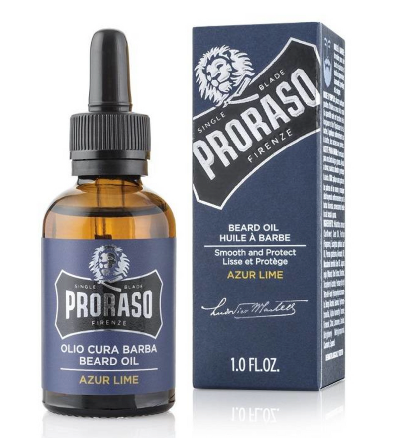 Proraso "Beard Oil" - Baardolie Azur Lime 30ml