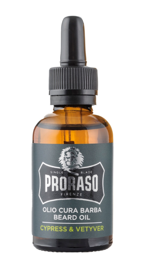 Proraso "Beard Oil" - Baardolie Green Cypress & Vetyver 30ml