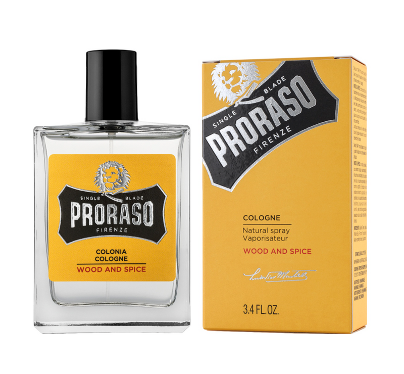 Proraso "Wood & Spice" - Eau de Cologne 100ml