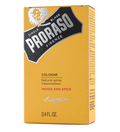 Proraso "Wood & Spice" - Eau de Cologne 100ml