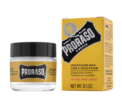 Proraso "Wood & Spice" - Moustache Wax 15 ml.