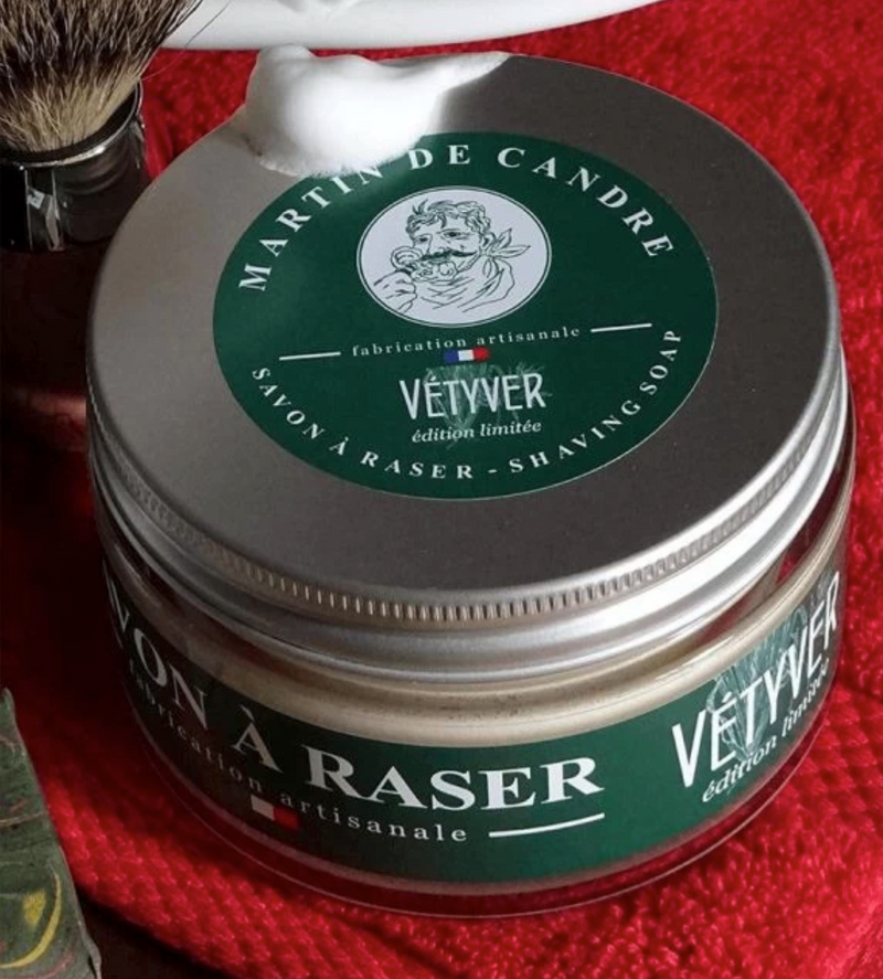 Martin de Candre "Vetiver" Scheerzeep  - 50g