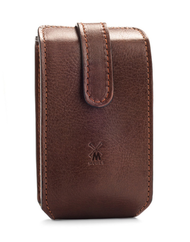 Muhle "TRAVEL" Leather Bag - Brown