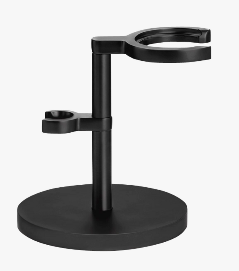 Muhle "ROCCA" Shaving Stand DE Razor & Brush - JET RVS