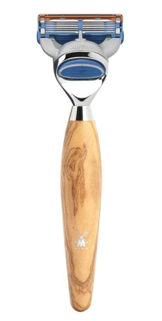 Muhle "KOSMO" Fusion Razor - Olive Wood