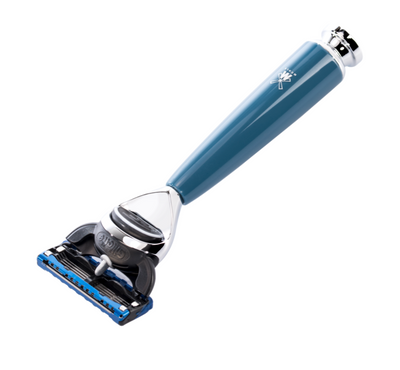 Muhle "RYTMO" Gillette Fusion Razor - Blue